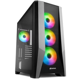 Κουτί Desktop Sharkoon TG7M RGB Midi Tower - Μαύρο