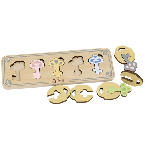 Ξύλινο Παιχνίδι CLASSIC WORLD Castle Keys image 1