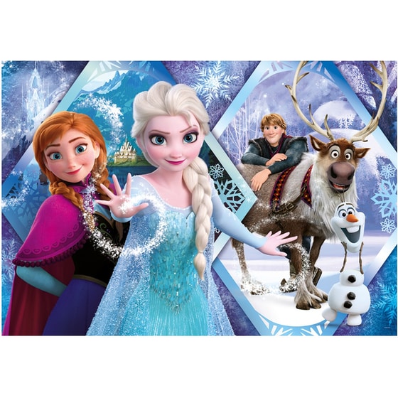 Παιδικό Παζλ Clementoni Super Color Disney Frozen (104 Κομμάτια) image 2