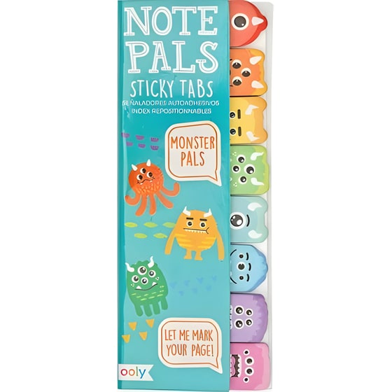 Αυτοκόλλητοι Σελιδοδείκτες Ooly 50x5 Monster image 0