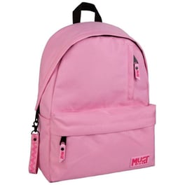 Τσάντα Πλάτης Must Team Monochrome Classic Ροζ Απαλό με Ροζ Έντονο