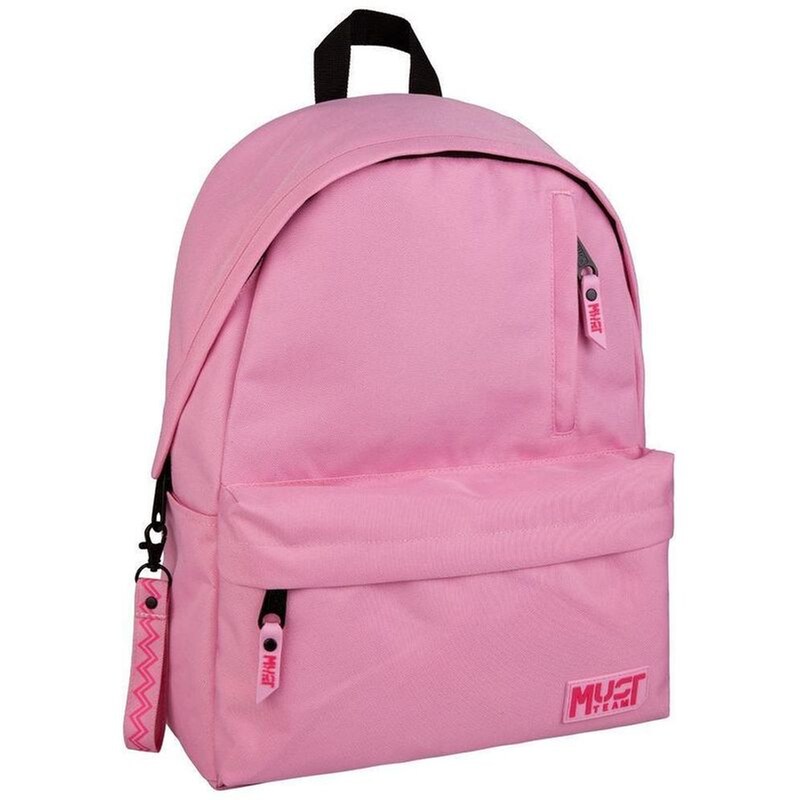 Τσάντα Πλάτης Must Team Monochrome Classic Ροζ Απαλό με Ροζ Έντονο