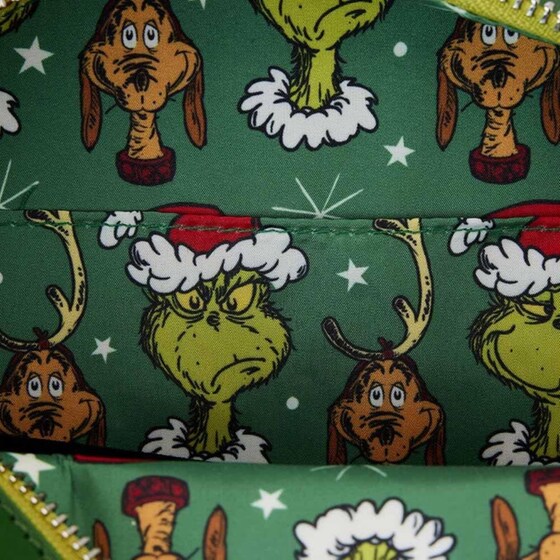 Τσάντα Ώμου Loungefly Dr Seuss: Grinch Figural Wreath - Πολύχρωμη image 1