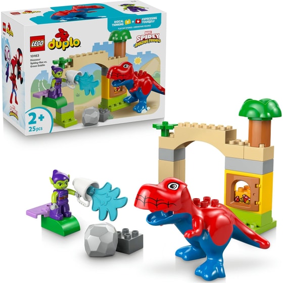 LEGO® DUPLO® Marvel Δεινόσαυρος Σπάιντι-Ρεξ vs. Γκριν Γκόμπλιν (10463) image 4