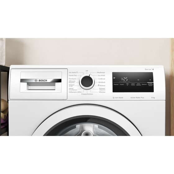 BOSCH WAN28283GR 8 kg 1.400 Στροφές Λευκό Πλυντήριο Ρούχων image 4