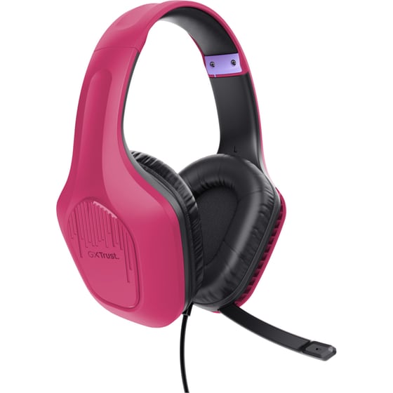 Trust GXT 415 Zirox Gaming Ενσύρματα Ακουστικά 3.5mm - Ροζ image 1