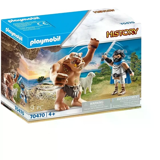 PLAYMOBIL® History Ο Οδυσσέας και ο Κύκλωπας Πολύφημος (70470) image 0