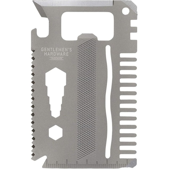 Credit&nbsp;Card&nbsp;Tool&nbsp;Gentlemen's Hardware Titanium image 1
