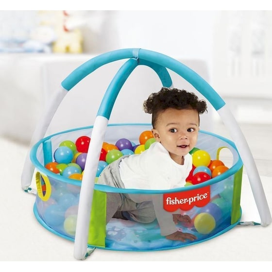 Fisher-Price Παιδική Μπαλοπισίνα με 25 Μπαλίτσες Baby Ball Pit image 2