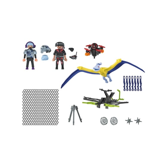 PLAYMOBIL® Dino Rise Πτεροδάκτυκος και Μαχητές με Drone (70628) image 1