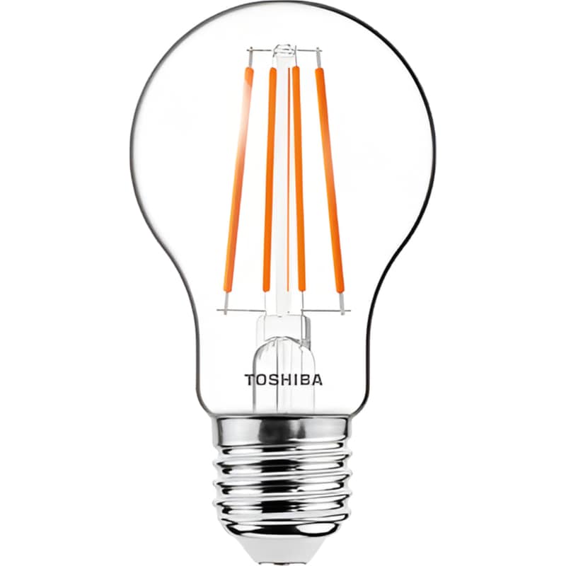 TOSHIBA Λάμπα LED Toshiba Filament A60 E27 7W 2700K - Θερμό Λευκό