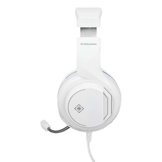 Ακουστικά Κεφαλής Deltaco Gaming Stereo for Ps5 - Λευκά image 1