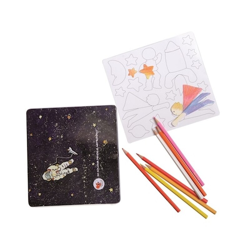 Ζωγραφική Μαγνητών Αστροναύτες Magnetic Astronaut Colour, Egmont Toys