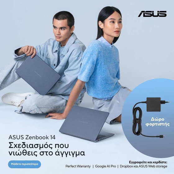 Asus Zenbook 14 UX3480QA-OLED-U1107W WUXGA OLED (Snapdragon X X1-26-100/8GB/256GB SSD/Qualcomm Adreno/Win11Home) Laptop image 9