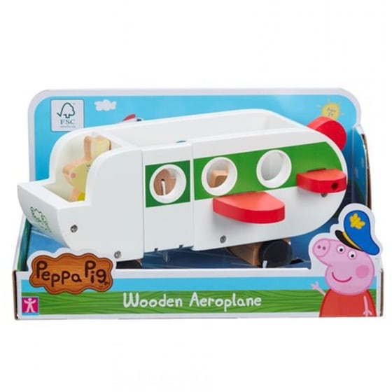 Giochi Preziosi Peppa Pig Ξύλινο Αεροπλάνο Με Φιγουρα - (PPC66000) image 0