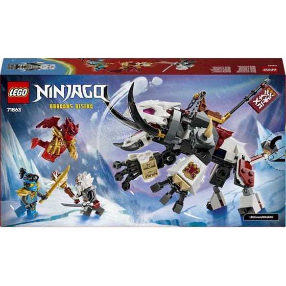 LEGO® NINJAGO® Ζίλβαρ και Γκρίμτακ, το Δρακοθηρίο (71863) image 8