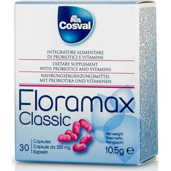 Προβιοτικό Cosval Floramax Classic - 30 κάψουλες image 0