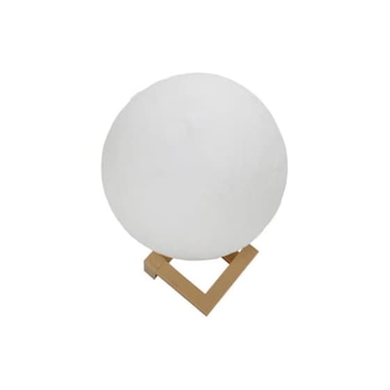 Επαναφορτιζόμενο Φωτιστικό Αφής Φεγγάρι 3d Με Led Εναλλασσόμενο Φωτισμό Gem Bn2223 image 0