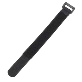 Powertech Ιμάντας Τύπου Velcro Ties-025, 30x2cm, Μαύρος, 10τμχ