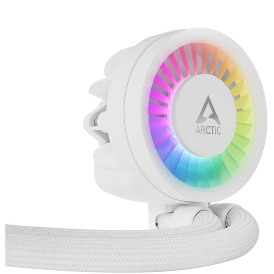 Arctic Liquid Freezer III Pro 280 A-RGB Υδρόψυξη Επεξεργαστή Διπλού Ανεμιστήρα 140mm για Socket AM4/AM5/1700 Λευκή image 1