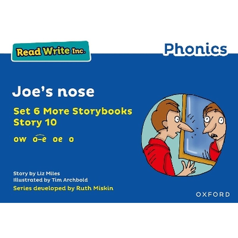 Read Write Inc. Phonics: Joes nose (Blue Set 6A Storybook 10)