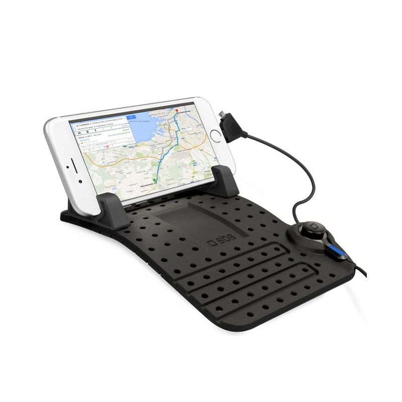 CAR HOLDER SBS ANTI SLIP CHARGING BLACK