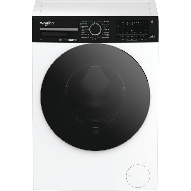 WHIRLPOOL WPM 27W ADS EE 12 kg 1.400 Στροφές Λευκό Πλυντήριο Ρούχων