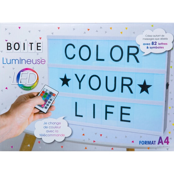 Διακοσμητικό Φωτιστικό Light Box Spitishop με Led 4.5x22cm - Λευκό image 5