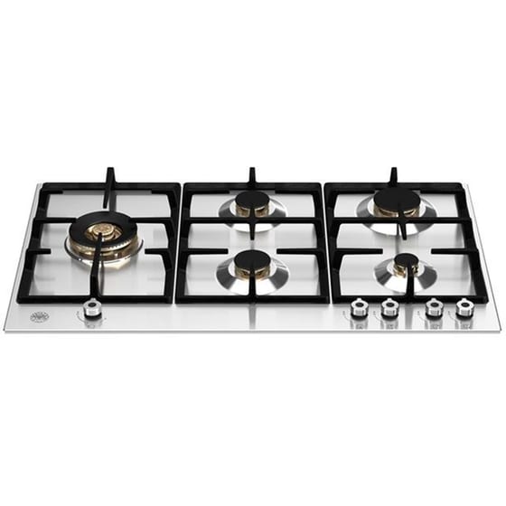 BERTAZZONI P905LPROX(GPL) 90 cm Ασημί Εστία Υγραερίου Αυτόνομη image 0