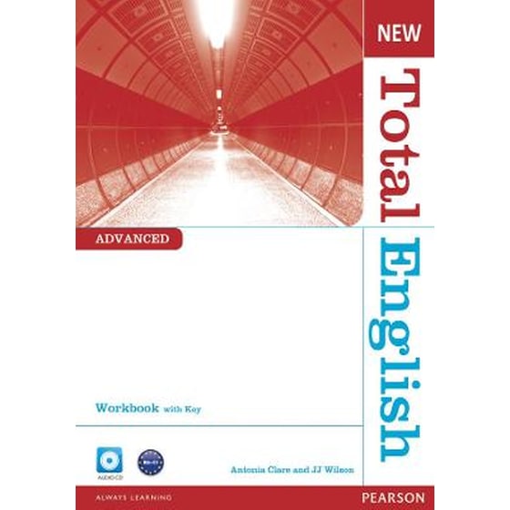 New Total English Advanced Workbook with Key and Audio CD Pack image 0