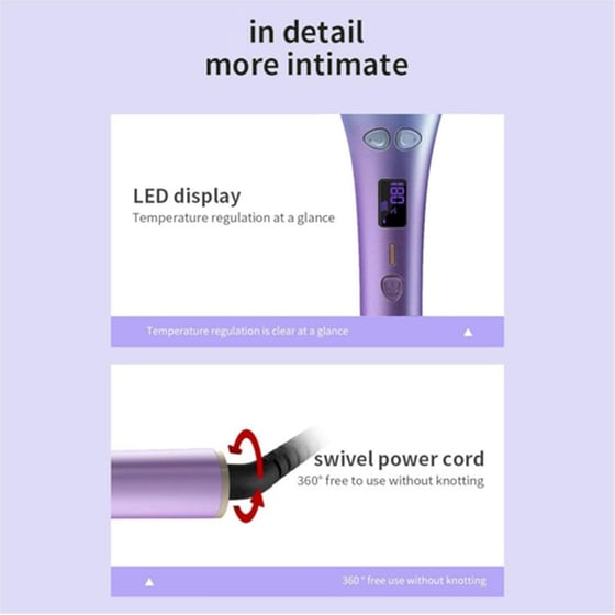 Ηλεκτρική Βούρτσα Andowl 25 W Q-M203 Μωβ image 1