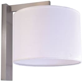 Φωτιστικό Τοίχου Homelighting Lucas 77-3562 - Ασημί/Λευκό