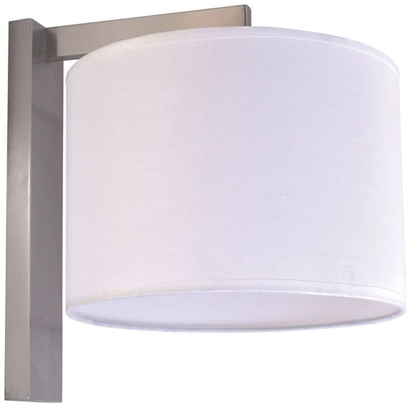 HOMELIGHTING Φωτιστικό Τοίχου Homelighting Lucas 77-3562 - Ασημί/Λευκό