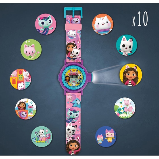 AS Παιδικό Ψηφιακό Ρολόι Προτζέκτορας DreamWorks Gabby's Dollhouse image 3