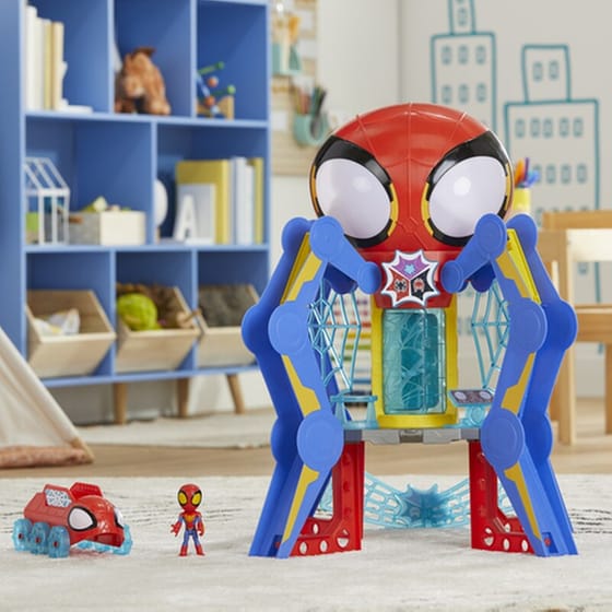 Hasbro Marvel Spidey And His Amazing Friends - Web Spinners Web Quarters (F6723) image 15