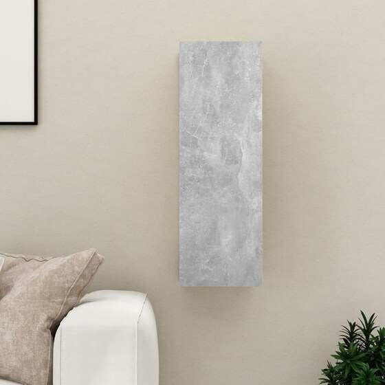 Έπιπλο Τηλεόρασης VidaXL από Μοριοσανίδα 30.5x30x90cm - Γκρι image 7