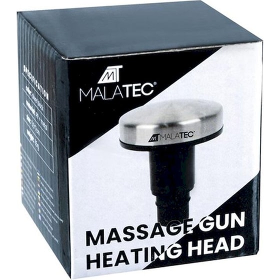 Ανταλλακτική Θερμαινόμενη Κεφαλή για Πιστόλι Μασάζ Malatec - Μαύρο image 6