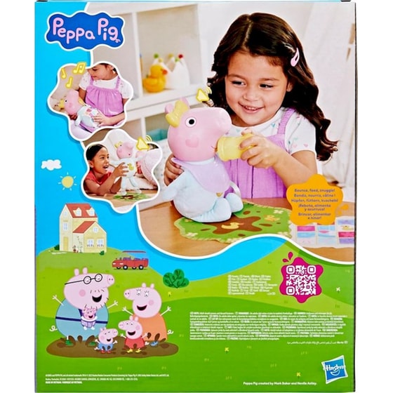 Hasbro Διαδραστική Κούκλα Μωρού Peppa Pig "Oinks & Snuggles" Evie (G1637) image 11