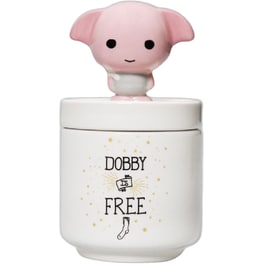 Δοχείο Αποθήκευσης Harry Potter Dobby Κεραμικό - Λευκό