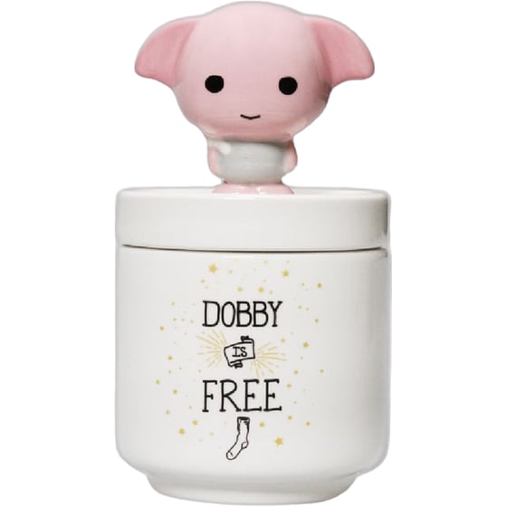 Δοχείο Αποθήκευσης Harry Potter Dobby Κεραμικό - Λευκό image 0