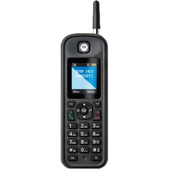 Ασύρματο Τηλέφωνο Motorola O201 - Μαύρο image 2