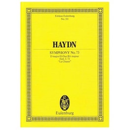 Βιβλίο Για Σύνολα Editions Eulenburg Haydn - Symphony Nr.73 In D Major ''la Chasse'' [pocket Score]