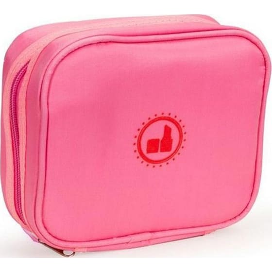 Ξύλινη Παιδικό Ecotoys Ph10c001 Σετ Ομορφιάς Περιποίησης Με 6 Αξεσουάρ Σε Ροζ Θήκη - 17x7x15 cm image 3
