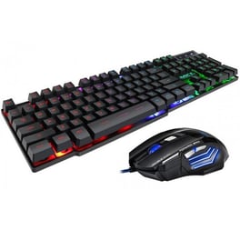 iMice AN-300-X7 Σετ Gaming Πληκτρολόγιο με Φωτιζόμενα Πλήκτρα & Ποντίκι (US)