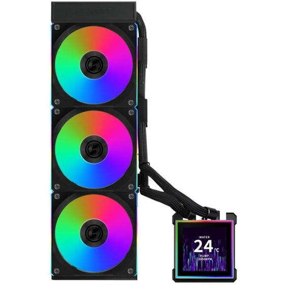 Lian Li HydroShift II Υδρόψυξη AIO CPU με 3 Ανεμιστήρες 120mm και RGB Φωτισμό image 0