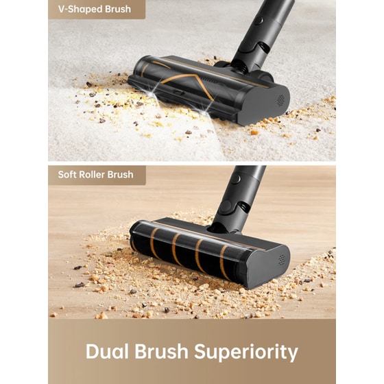 DREAME R10 Pro Cordless Vacuum 150 AW 0.6 L Μαύρη Σκούπα Stick image 4