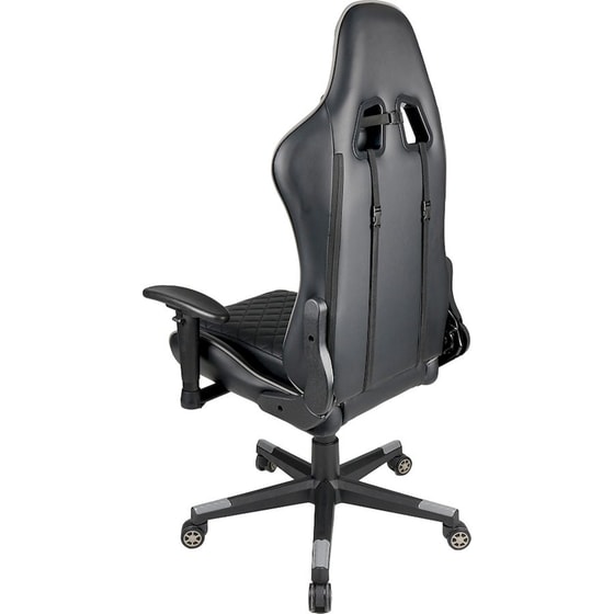 Gaming Καρέκλα Gembird GC-03-BG από Τεχνητό Δέρμα - Μαύρο/ Γκρι image 6