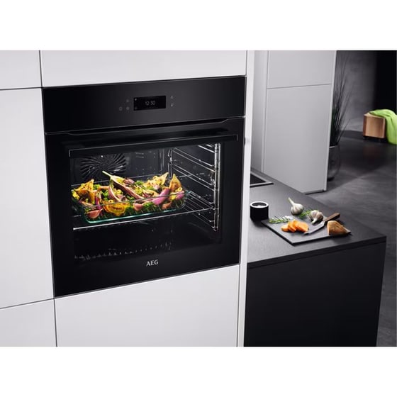 AEG BPE748380B AssistedCooking 71 Lt Μαύρο Εντοιχιζόμενος Φούρνος Άνω Πάγκου image 6