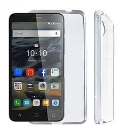 Θήκη Alcatel Pop 4 - Volte-Tel SlimColor TPU Back Cover Σιλικόνης - Διάφανη