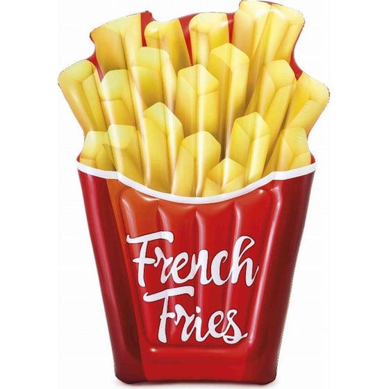 Στρώμα Θαλάσσης Intex French Fries 175 cm - Κίτρινο/Κόκκινο image 0